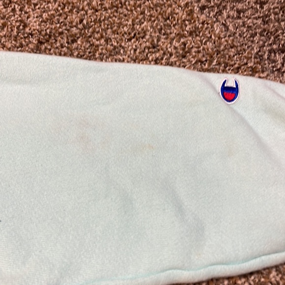 Champion hoodie. Men’s size M. Light blue. - Picture 6 of 10